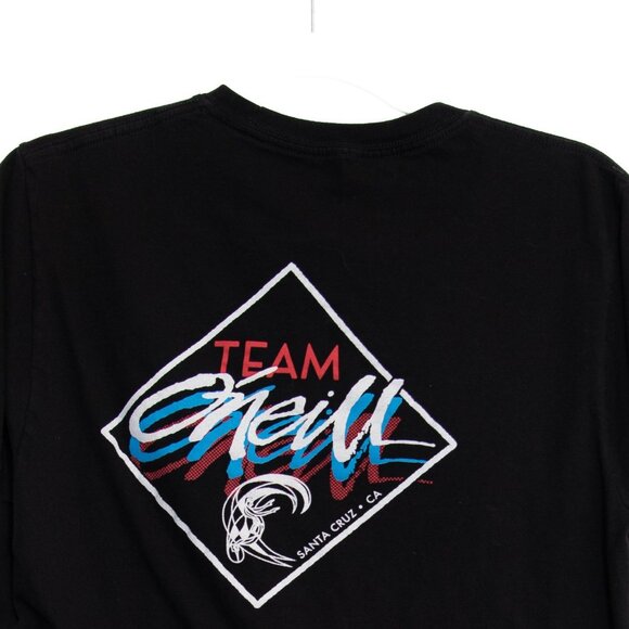 ONeill Team O'Neil Black T-Shirt Standard Fit Santa Cruz CA M - Picture 10 of 10